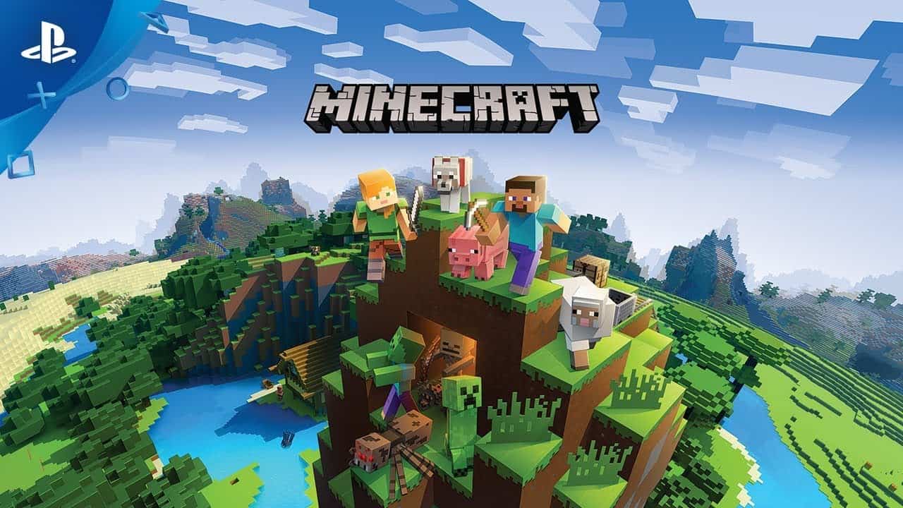 Best Selling PS4 Games - Minecraft