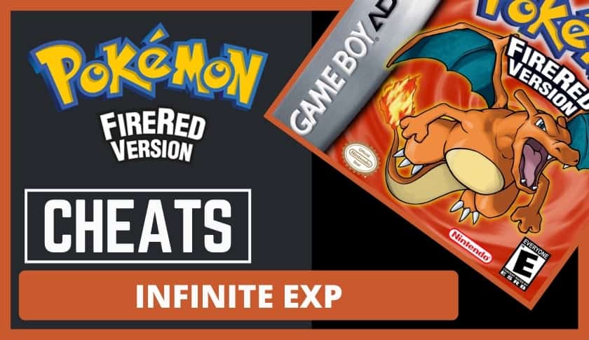 Pokemon Fire Red Cheats - Infinite EXP