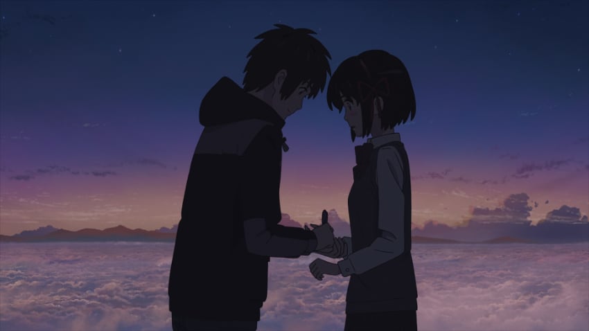 Best Anime Couples - Mitsuha Miyamizu and Taki Tachibana