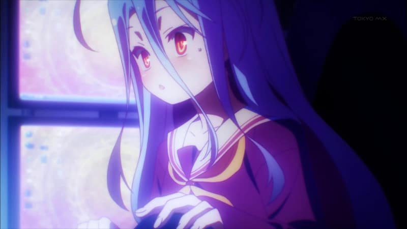 Best Blue Hair Anime Girls - Shiro (No Game, No Life)
