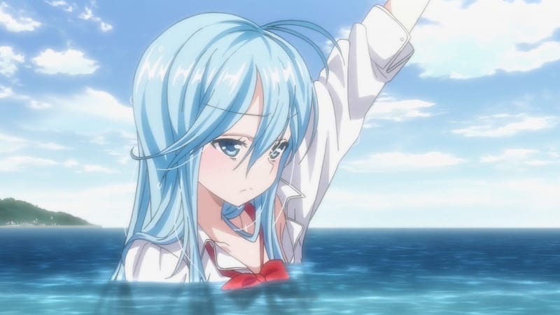 Best Blue-Haired Anime Girls - Erio Touwa (Ground Control to Psychoelectric Girl)