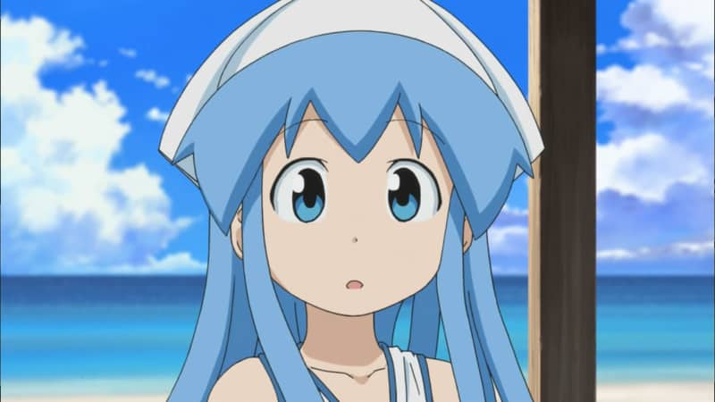 Best Blue Haired Anime Girls - Ika Musume (Shinryaku! Ika Musume)
