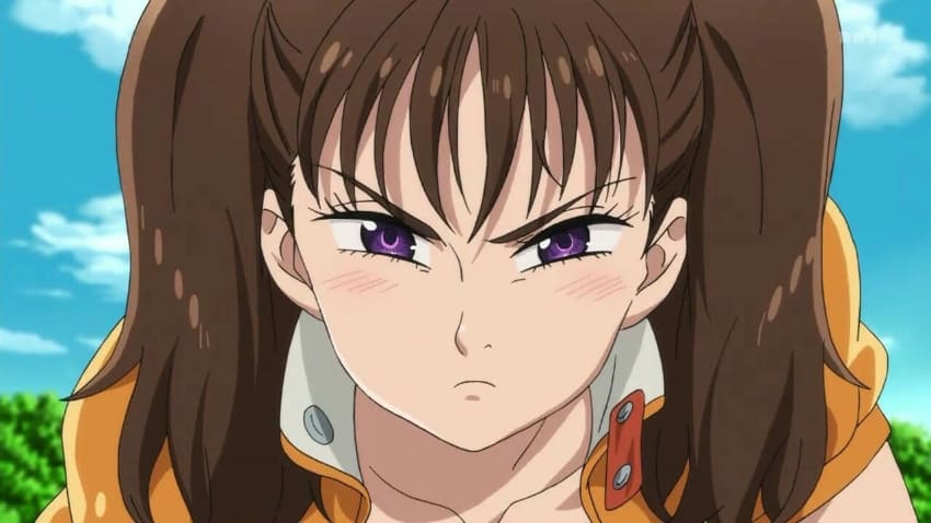 Best Brunette Hair Anime Girls - Diane (Seven Deadly Sins) 