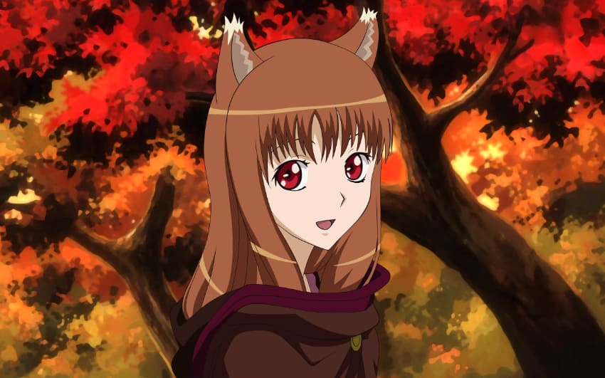 Best Brunette Hair Anime Girls - Holo (Spice and Wolf) 