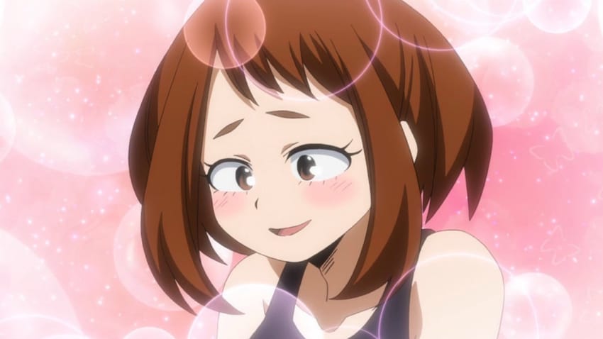 Best Brunette Hair Anime Girls - Ochaco Uraraka (My Hero Academia) 
