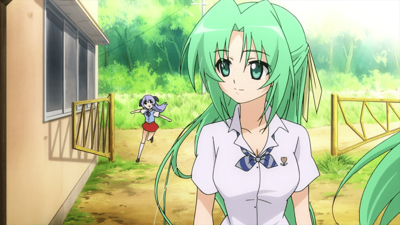 Best Green Hair Anime Girls - Shion Sonozaki (Higurashi When They Cry)