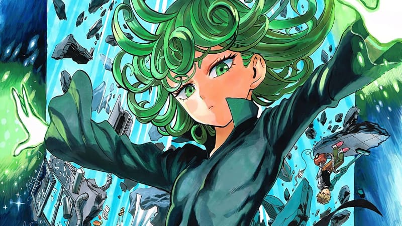 Best Green Hair Anime Girls - Tatsumaki (One Punch Man)