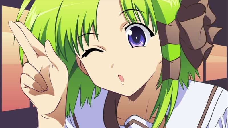 Best Green-Haired Anime Girls - Shigure Asa (Shuffle!)