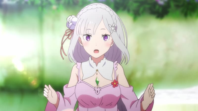 Best Long Hair Anime Girls - Emilia (Re-Zero)