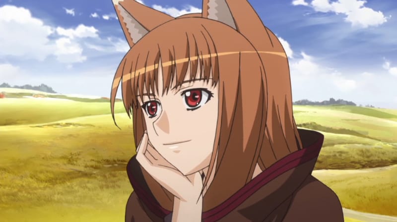 Best Long-Haired Anime Girls - Holo (Spice and Wolf)