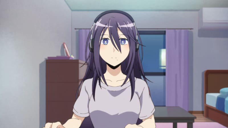Best Purple-Haired Anime Girls - Moriko Morioka (Netoju)