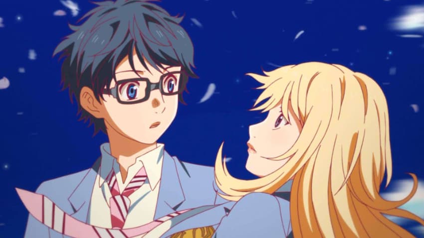 Best Romance Anime - Shigatsu wa Kimi no Uso (Your Lie in April)
