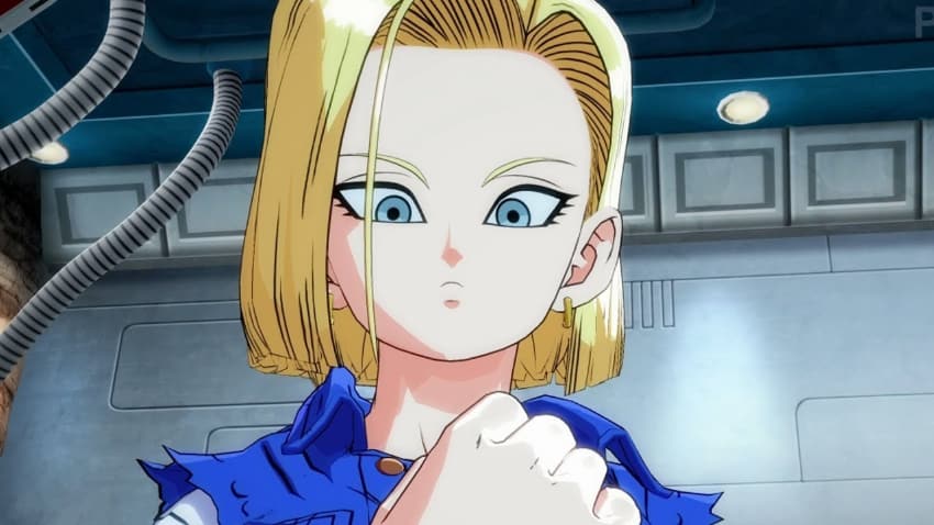 Blonde Hair Anime Girls - Android 18 (Dragon Ball Z) 