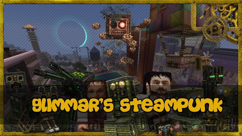 Best Minecraft Texture Mods - Glimmar's Steampunk