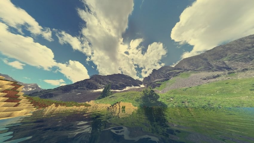 Best Minecraft Texture Mods - Realistic Sky