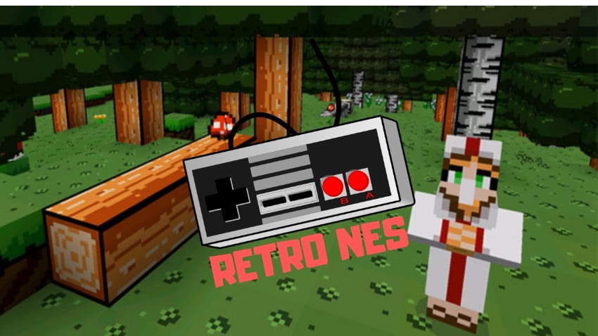 Best Minecraft Texture Mods - Retro NES