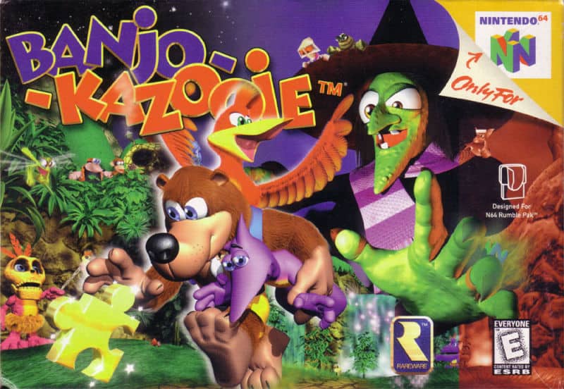 Best N64 Games - Banjo Kazooie