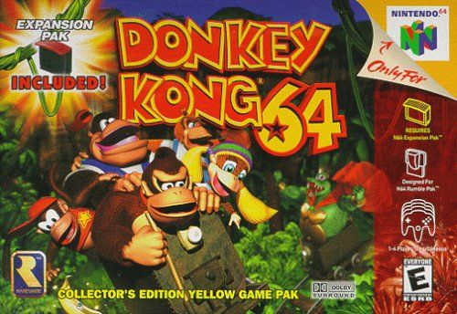 Best N64 Games - Donkey Kong 64