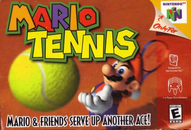 Best N64 Games - Mario Tennis