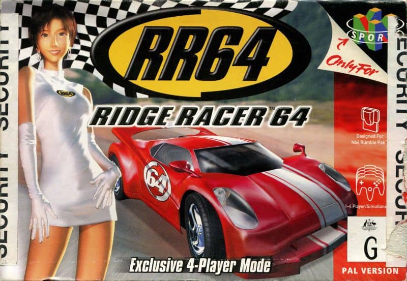Best N64 Games - Ridge Racer 64