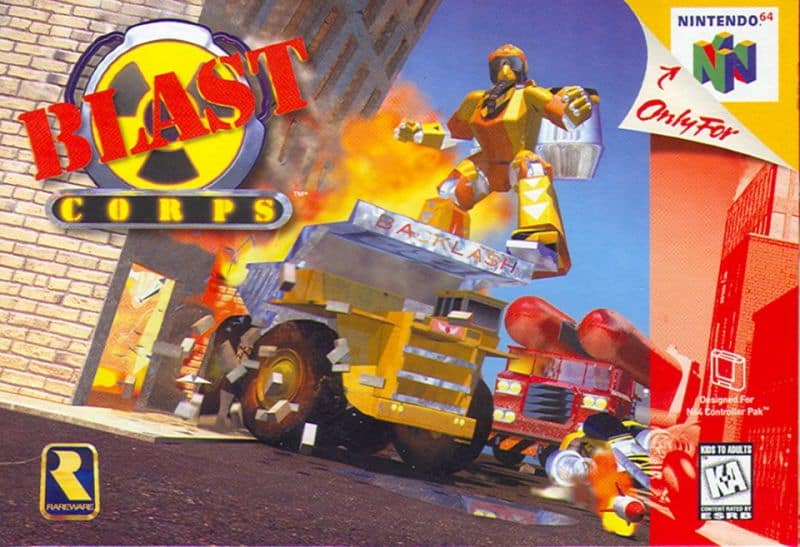 Best Nintendo 64 Games - Blast Corps