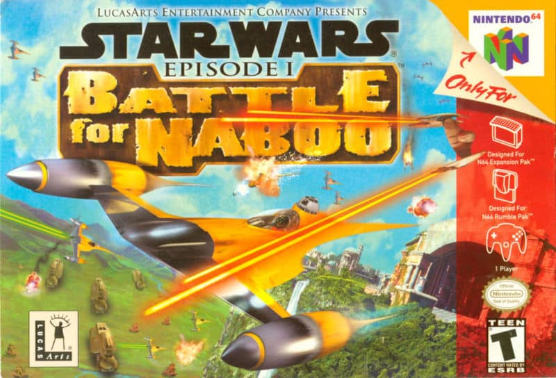 Best Nintendo 64 Games - Star Wars Episode 1 Battle For Naboo