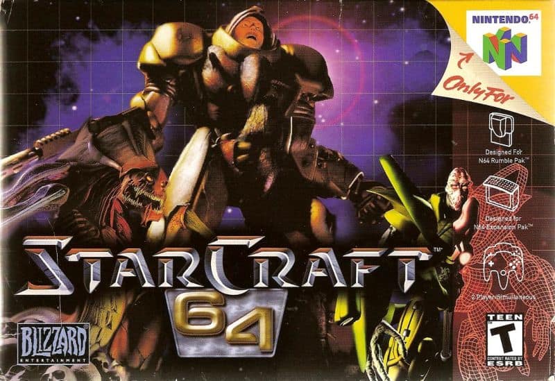 Best Nintendo 64 Games - StarCraft 64