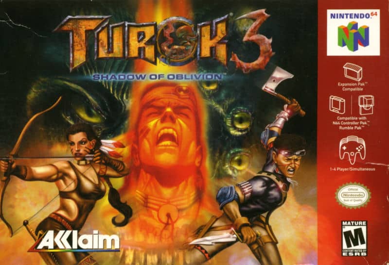 Best Nintendo 64 Games - Turok 3- Shadow of Oblivion