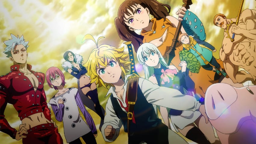 Best Action Anime - The Seven Deadly Sins