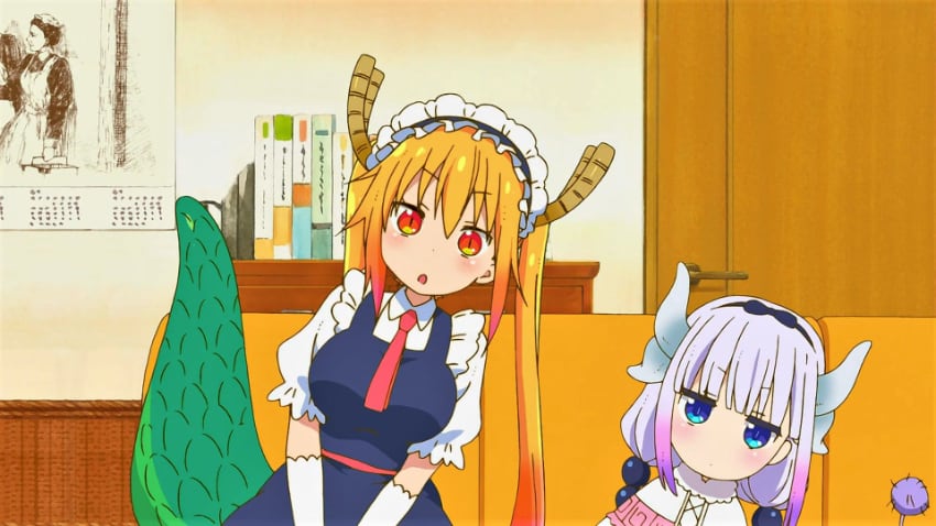 Best Anime Dragon Girls Of All Time - Tohru (Miss Kobayashi's Dragon Maid)