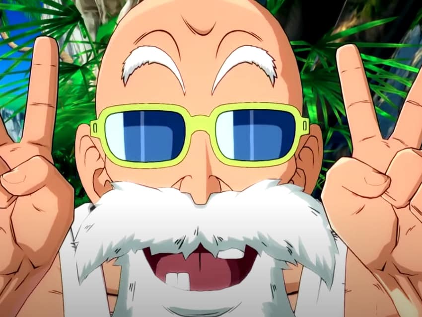 Best Bald Anime Characters - Master Roshi