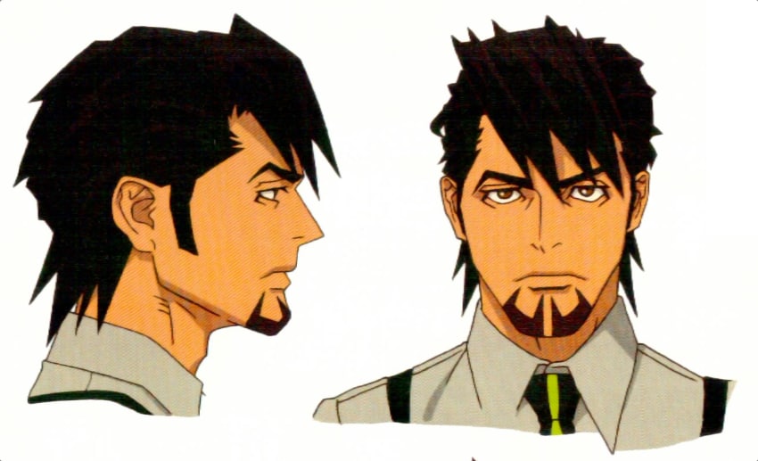 Best Bearded Anime Characters - Kotetsu T. Kaburagi (Tiger & Bunny)