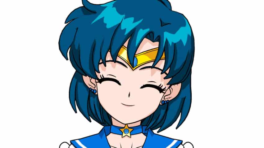 Best Shy Anime Girls Of All Time - Sailor Mercury (Sailor Moon)