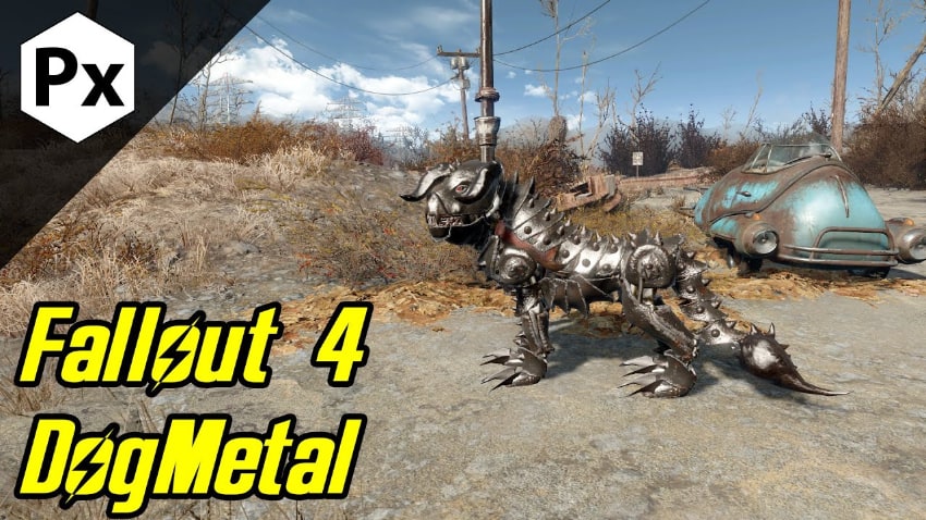 Best Fallout 4 Companion Mods - Dogmetal (Dog Robot Companions)