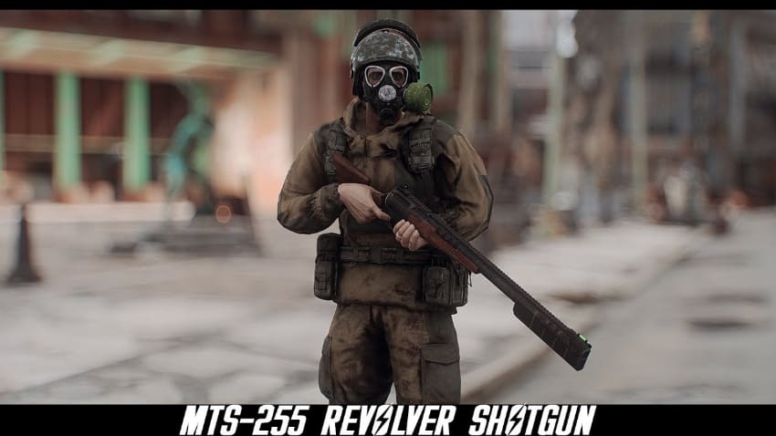 Best Fallout 4 Gun Mods - MTS-255 Revolver