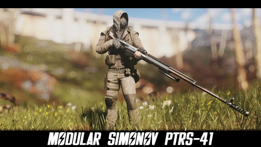 Best Fallout 4 Gun Mods - Modular Simonov PTRS