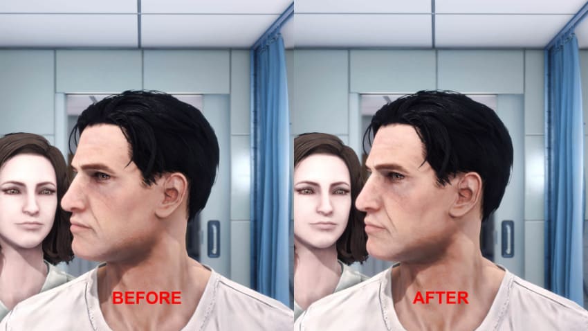 Best Fallout 4 Texture Mods - HI-POLY Faces