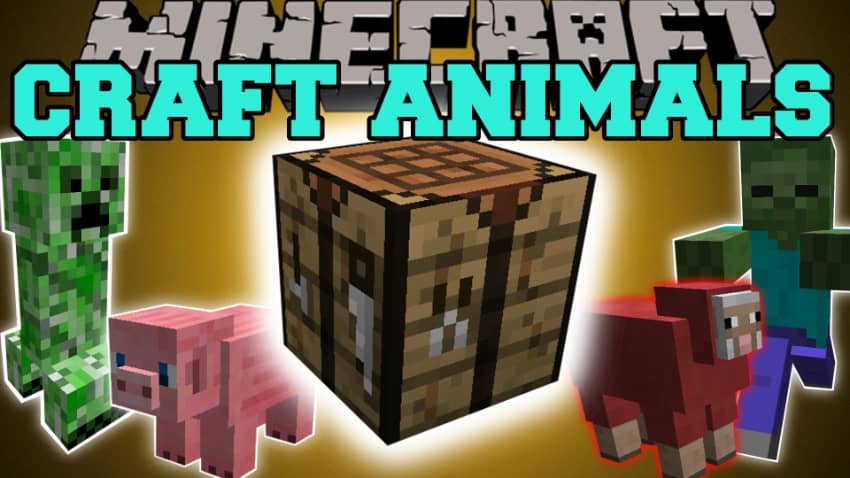 Best Minecraft Animal Mods - Craftable Animals
