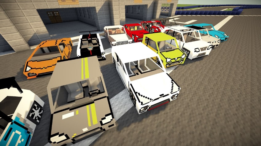 Best Minecraft Car Mods of All Time - Fex's Vehicle and Transportation