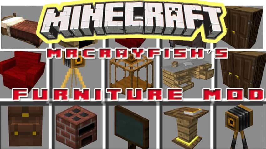 Best Minecraft Furniture Mods - MrCrayfish Furniture