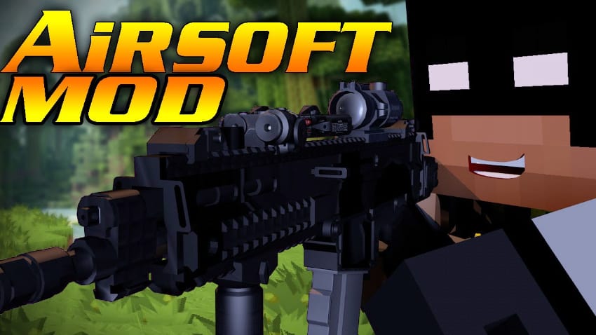 Best Minecraft Gun Mods - Airsoft Guns