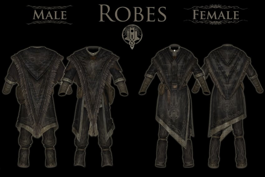 Best Skyrim Clothing Mods - Archmage of Winterhold