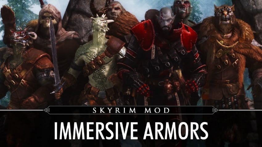 Най -добрите модове на Skyrim за всички времена - потапящи броня