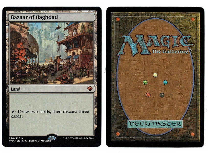 Rarest Magic The Gathering Cards - Bazaar Of Baghdad