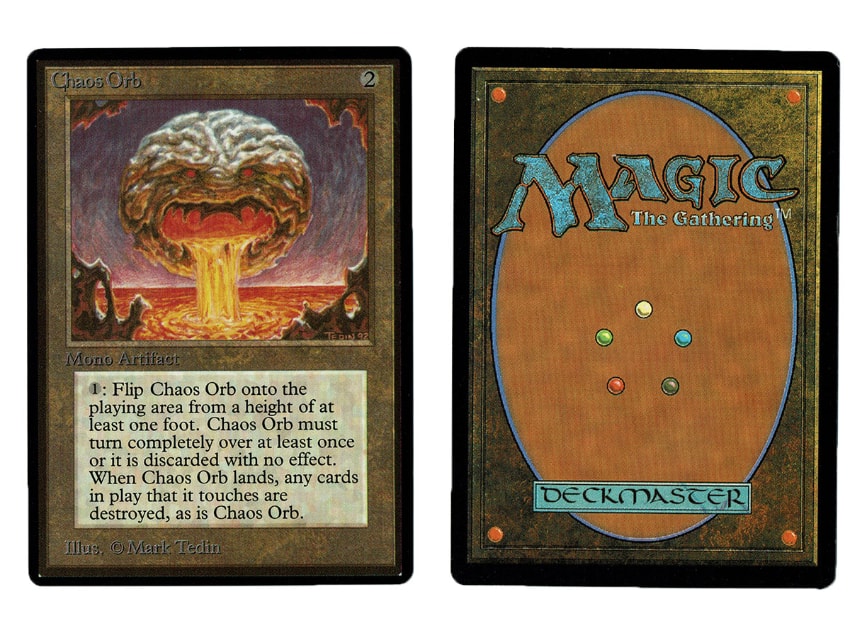 Rarest Magic The Gathering Cards - Chaos Orb