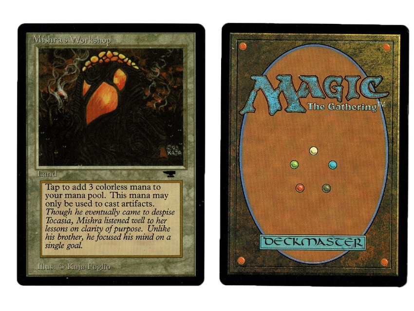 Rarest Magic The Gathering Cards - Mishra's Workshop