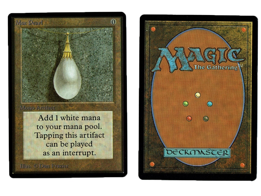 Rarest Magic The Gathering Cards - Mox Pearls