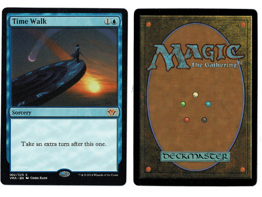 Rarest Magic The Gathering Cards - Time Walk