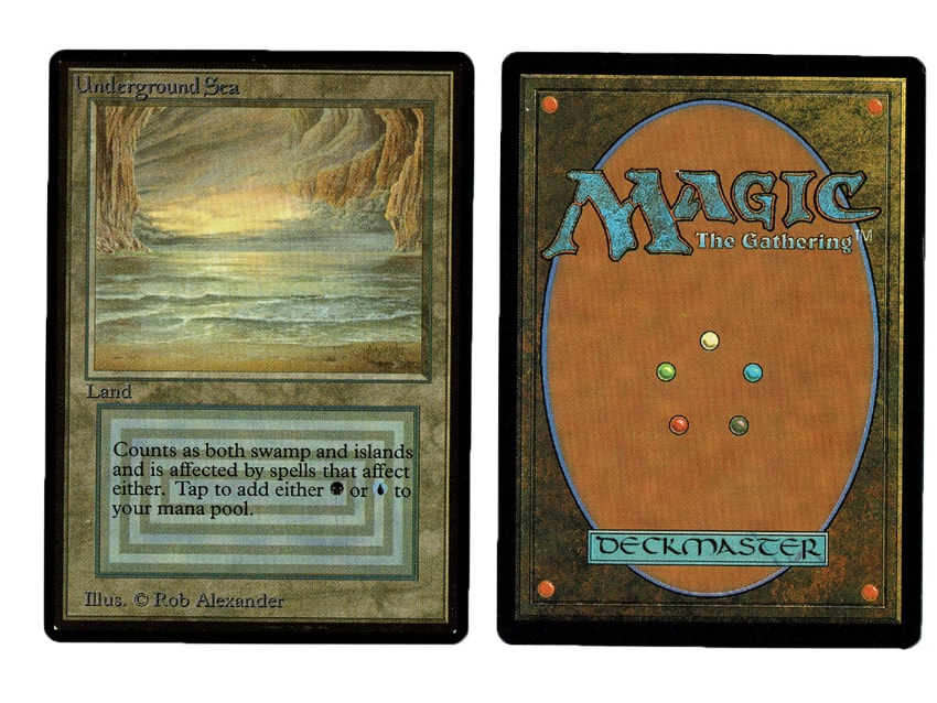 Rarest magic The Gathering Cards - Underground Sea