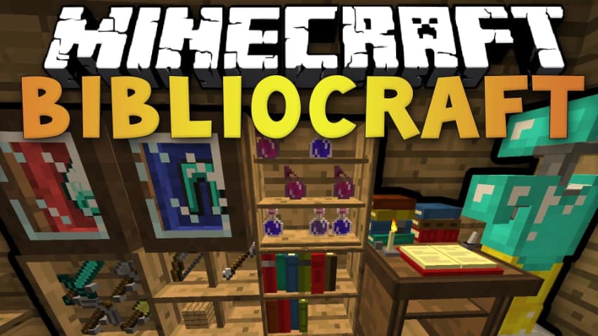 Καλύτερα mods επιβίωσης Minecraft - Bibliocraft
